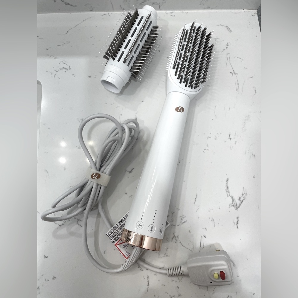 T3 AireBrush Duo Interchangeable Hot Air Blow Dry Brush